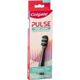 Colgate Electric Toothbrush Refill Pulse Deep Clean 4 Pack