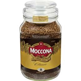 Moccona Freeze Dried Instant Coffee Classic Dark Roast 400g