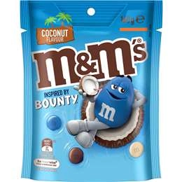 M&m's Coconut Chocolate Snack & Share Bag 160g