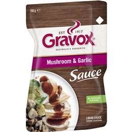 Gravox Mushroom & Garlic Sauce Liquid Pouch 165g