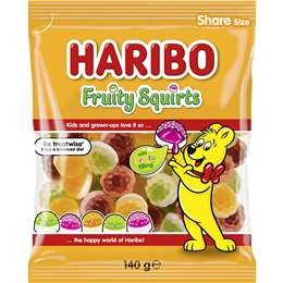 Haribo Fruity Squirts  140g