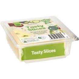 Woolworths Tasty Cheese Slices  250g