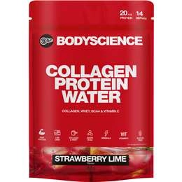 Bsc Collagen Protein Water Strawberry Lime 350g