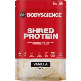 Bsc Shred Protein Powder Vanilla 800g