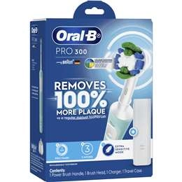 Oral-b Pro 300 Precision Clean Mint Electric Toothbrush Each