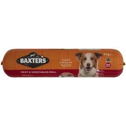 Baxter's Adult Fresh Chilled Dog Food Roll Meat With Vegetables 3kg