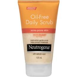 Neutrogena Oil Free Acne Face Scrub  125ml