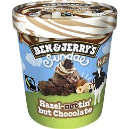 Ben & Jerry's Ice Cream Hazel-nuttin But Chocolate 427ml