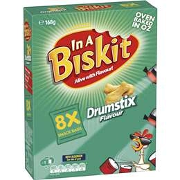 In A Biskit Drumstix Crackers Multipack 168g