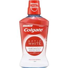 Colgate Mouthwash Optic Brightener - Optic White 500ml