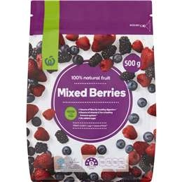 Woolworths Frozen Mixed Berries  500g