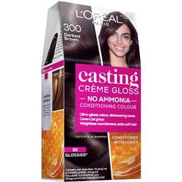 L'oreal Paris Casting Creme Gloss 300 Darkest Brown Each