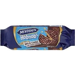 Mcvitie's Hobnobs Milk Chocolate  262g