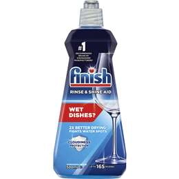 Finish Rinse & Shine Dishwasher Aid 500ml