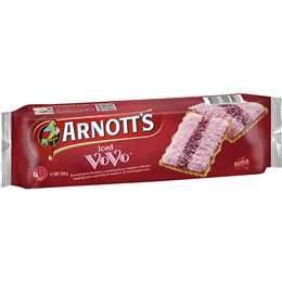 Arnott's Iced Vo Vo Biscuits 210g