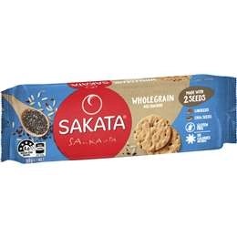 Sakata Rice Crackers Wholegrain Original 90g