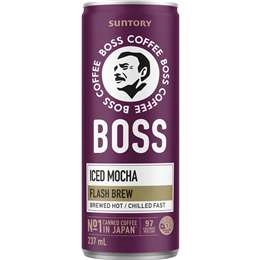 Boss Iced Mocha Coffee  237ml