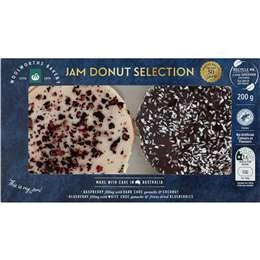 Woolworths Loaded Jam Donut Selection  2 Pack