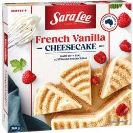 Sara Lee French Cream Cheesecake 360g