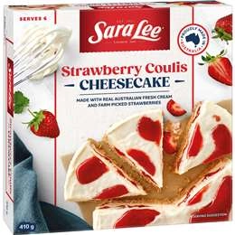 Sara Lee Strawberry Cheesecake  410g