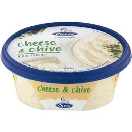 Chris' Dips Cheese & Chive  200g