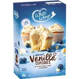 White Wings Cupcake Mix Vanilla 410g