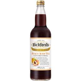 Bickford's Peach Tea Cordial 750ml