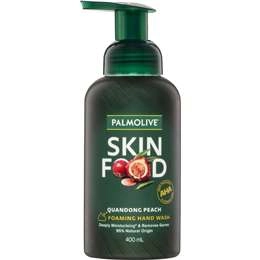 Palmolive Skin Food Foaming Handwash Quandong Peach 400ml