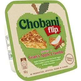 Chobani Flip Greek Yogurt Gran's Apple Crumble 140g