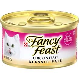 Fancy Feast Chicken Feast Classic Pate Cat Food 85g