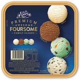 Much Moore Awesome Much Moore Awesome Foursome Ice Cream Tub 2l