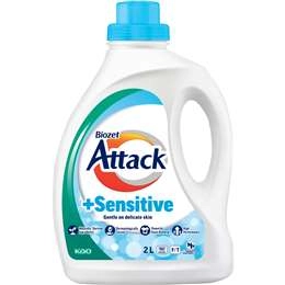 Biozet Attack+ Sensitive Laundry Liquid 2l