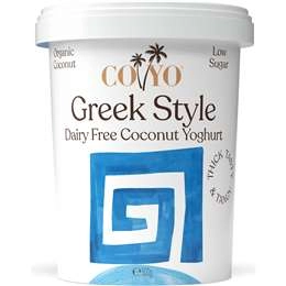 Coyo Dairy Free Yoghurt Low Sugar Greek Style 500g