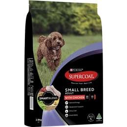 Supercoat Small Breed Dog Food Chicken 2.8kg