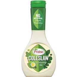 Praise Dressings Coleslaw 330ml