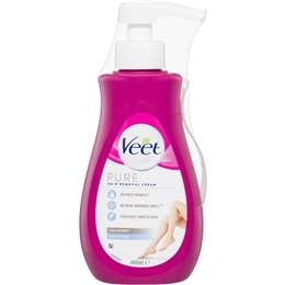 Veet Pure Hair Removal Cream Legs & Body For Sensitive Skin 400ml