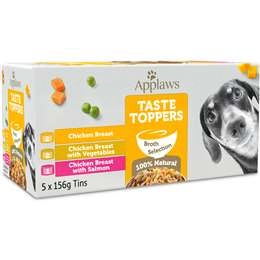 Applaws Taste Toppers Chicken Selection In Broth 5 Pack