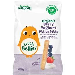 Little Bellies Berry Yoghurt Pickup Sticks 16g