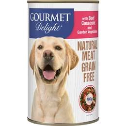 Gourmet Delight Wet Dog Food Beef 700g