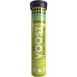 Voost Hydrate Lemon + Lime Effervescent Tablets 20 Pack