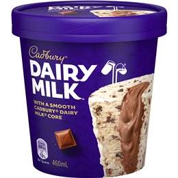 Cadbury Dairy Milk Frozen Dessert Tub 460ml