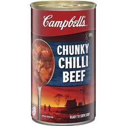 Campbell's Chunky Chilli Beef  505g