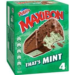 Peters Maxibon That's Mint  4 Pack