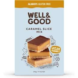 Well & Good Caramel Slice  315g