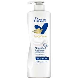 Dove Nourished Radiance Rich Body Lotion 400ml