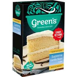 Green's Vanilla Bean Cake Mix  555g