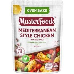 Masterfoods Mediterranean Style Chicken Recipe Base 175g