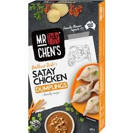 Mr Chen's Satay Chicken Dumplings 260g