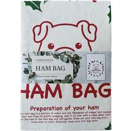 Christmas Ham Bag Pig Wreath Each