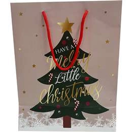  Christmas Gift Bag Medium Tree Each